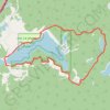 Le Jeune Lake trail, distance, elevation, map, profile, GPS track