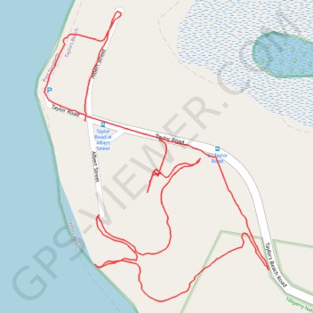 Taylors Beach walking tracks trail, distance, elevation, map, profile, GPS track