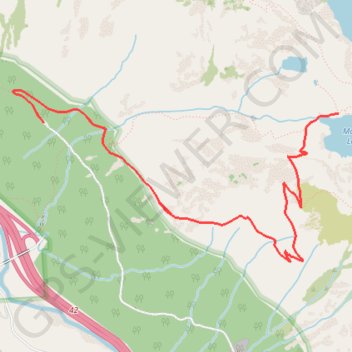 Mason Lake via Ira Spring Memorial Trail trail, distance, elevation, map, profile, GPS track