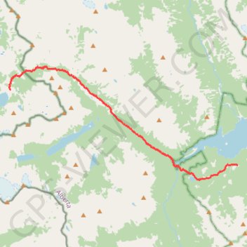 Assiniboine Lodge - Mount Shark trail, distance, elevation, map, profile, GPS track