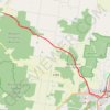 Maldon - Castlemaine - Railway Track trail, distance, elevation, map, profile, GPS track