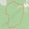 Cibola National Forest hike trail, distance, elevation, map, profile, GPS track