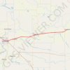 Lethbridge - Bow Island trail, distance, elevation, map, profile, GPS track