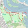 Maldon Promenade Park Run trail, distance, elevation, map, profile, GPS track