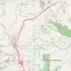 Tracked with OSMTracker for Android™ trail, distance, elevation, map, profile, GPS track