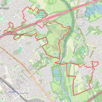 Floratochten 2025 - 17 km 002 trail, distance, elevation, map, profile, GPS track
