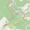 Falls of the Braan and River Tay loop trail trail, distance, elevation, map, profile, GPS track