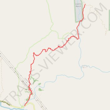 Alder Creek Trail after trail restoration trail, distance, elevation, map, profile, GPS track