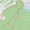 Hike in the Royal National Park trail, distance, elevation, map, profile, GPS track