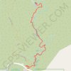 Trail Canyon Falls trail, distance, elevation, map, profile, GPS track