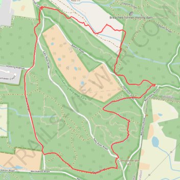 Woowookarung Regional Park Loop Hike trail, distance, elevation, map, profile, GPS track