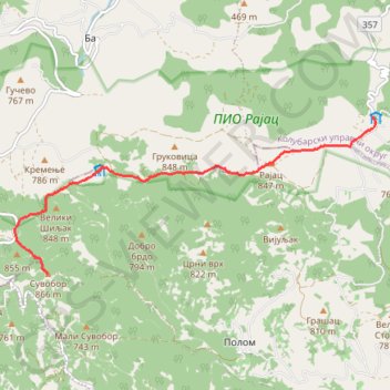 Trenutna aktivnost: 10 LIP 2023 08:53 trail, distance, elevation, map, profile, GPS track