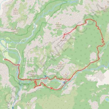Half Dome via Vernal and Nevada Falls trail, distance, elevation, map, profile, GPS track