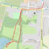 Clayton hill lake paths trail, distance, elevation, map, profile, GPS track