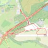 Wisley Airfield & Lane trail, distance, elevation, map, profile, GPS track