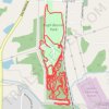 Pugh-Bourne Park Rockabilly MTB Trails trail, distance, elevation, map, profile, GPS track