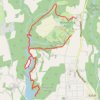 Walk - Wakehurst Place, Loder Valley trail, distance, elevation, map, profile, GPS track