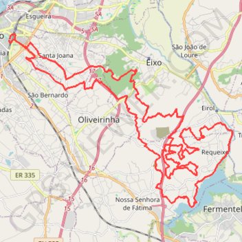 Rota da Mamoa 2024 60km trail, distance, elevation, map, profile, GPS track