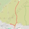 1.1-ParkerLake trail, distance, elevation, map, profile, GPS track