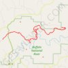 Ponca Wilderness trail, distance, elevation, map, profile, GPS track