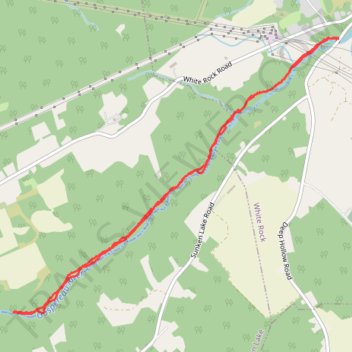Gaspereau River Trail trail, distance, elevation, map, profile, GPS track