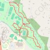 Prince William County Mountain Biking trail, distance, elevation, map, profile, GPS track