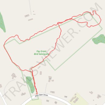 Davidson sanctuary / Fay Grant Bird Sanctuary trail, distance, elevation, map, profile, GPS track