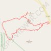 Red Cathedral and Zabriskie Point Loop trail, distance, elevation, map, profile, GPS track