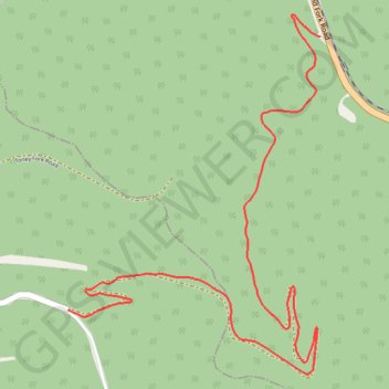 Cooper Harper Road trail, distance, elevation, map, profile, GPS track