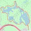 Thetis Lake Loop trail, distance, elevation, map, profile, GPS track