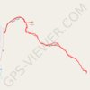 Door Trail in Badlands National Park trail, distance, elevation, map, profile, GPS track