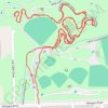 Hickory Glen MTB Trail: Trenches trail, distance, elevation, map, profile, GPS track