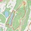 Garret Mountain and Barbour Pond Loop trail, distance, elevation, map, profile, GPS track