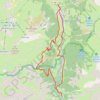 Day 4 Standard route at Gavarnie trail, distance, elevation, map, profile, GPS track