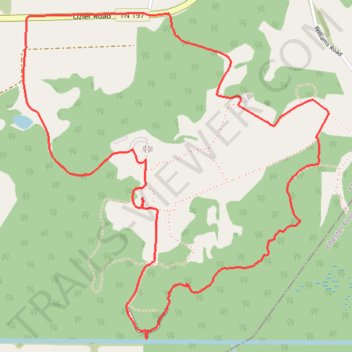 Pinson Mounds Loop Walk trail, distance, elevation, map, profile, GPS track