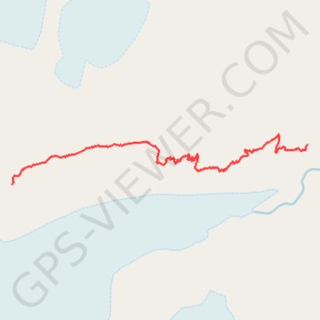 Exit Glacier via Harding Icefield Trail in Kenai Fjords National Park trail, distance, elevation, map, profile, GPS track