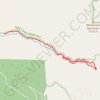 Opal Creek trail, distance, elevation, map, profile, GPS track