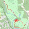 Cascade Valley Metro Park - Valley View Area trail, distance, elevation, map, profile, GPS track