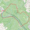 Patapsco Valley State Park - Hilton Area Loop Hike trail, distance, elevation, map, profile, GPS track