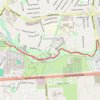 Walkley Heights Reserve trail, distance, elevation, map, profile, GPS track