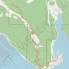 Genoa Bay - Mad Dog Trail trail, distance, elevation, map, profile, GPS track