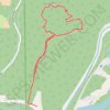 Brian Plawer Loop Trail in Kickapoo Park trail, distance, elevation, map, profile, GPS track