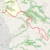 Mission Peak Loop from Ohlone College trail, distance, elevation, map, profile, GPS track