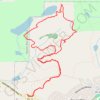 Bean and Bear Lakes Loop via Superior Hiking Trail in Superior National Forest trail, distance, elevation, map, profile, GPS track