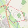 River Nene Loop from Ashton trail, distance, elevation, map, profile, GPS track