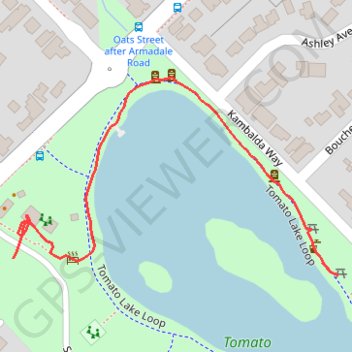 Tomato Lake trail, distance, elevation, map, profile, GPS track