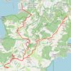 深坑瀝小路 trail, distance, elevation, map, profile, GPS track