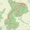 Hopton Woods - Mountain Bike Ride trail, distance, elevation, map, profile, GPS track