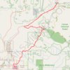 Tracked with OSMTracker for Android™ trail, distance, elevation, map, profile, GPS track