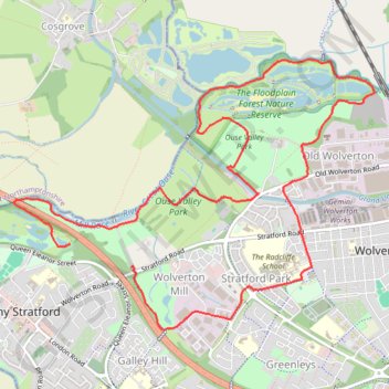 Parks and Ride Stony trail, distance, elevation, map, profile, GPS track